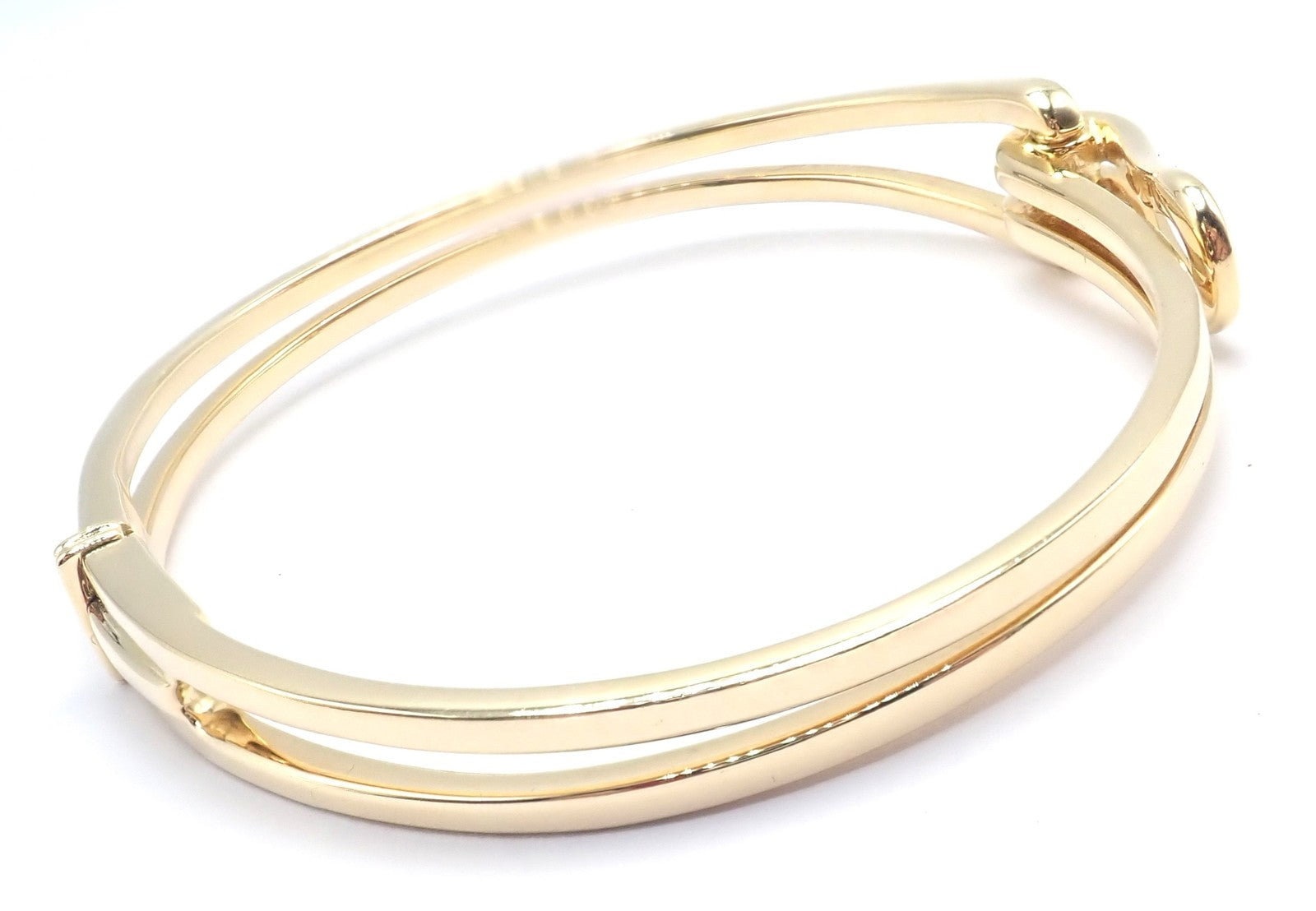 Rare! Authentic! Tom Ford 18k Yellow Gold Bangle Bracelet | Fortrove