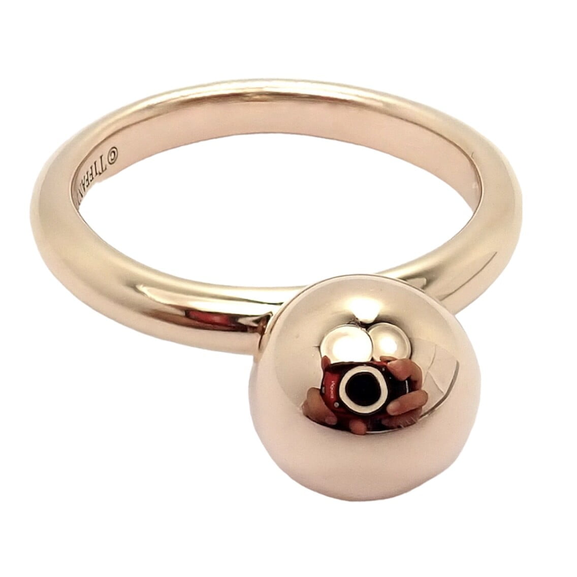 Tiffany & Co. Jewelry & Watches:Fine Jewelry:Rings Tiffany & Co. 18k Yellow Gold New York Ball Globe Ring Sz 3.75