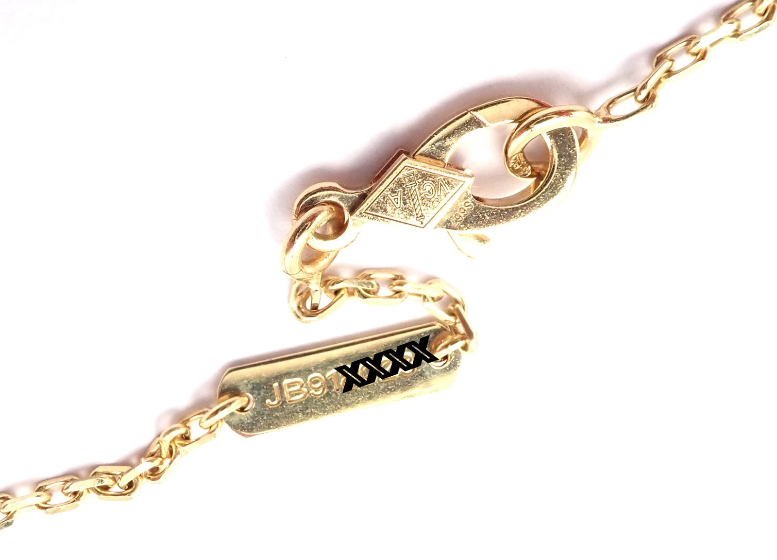 Van Cleef & Arpels 18k Gold Diamond Turquoise Butterfly Pendant Necklace Cert. | Fortrove