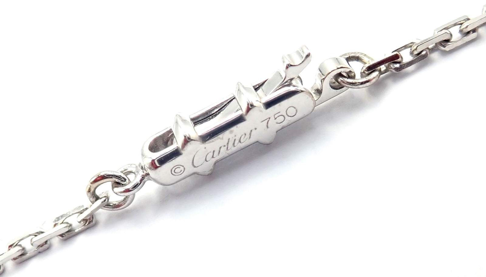 Cartier Jewelry & Watches:Fine Jewelry:Necklaces & Pendants Authentic! Cartier Colombe Dove Of Peace 18k White Gold Diamond Necklace Paper