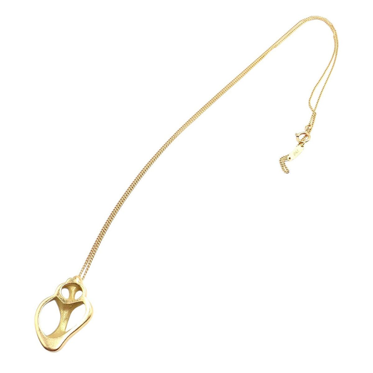 Tiffany & Co. Jewelry & Watches:Fine Jewelry:Necklaces & Pendants Authentic! Vintage Tiffany & Co 18K Yellow Gold Sea Shell Pendant Necklace 1980