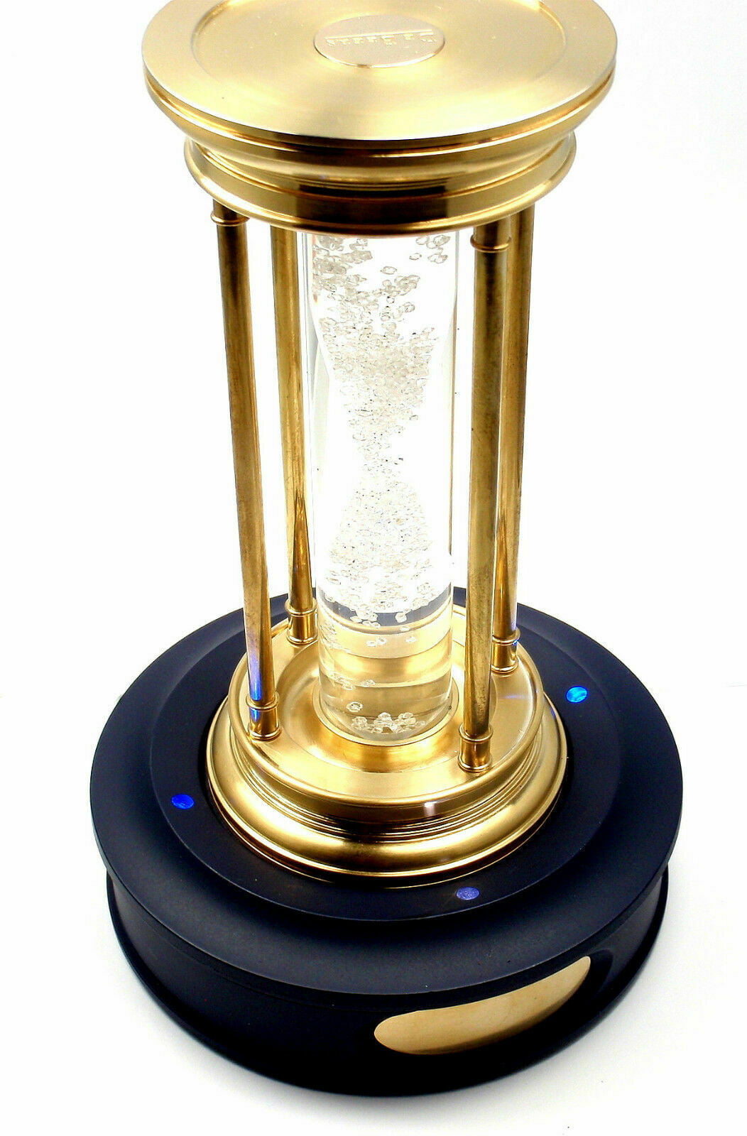 Very Rare! De Beers Limited Edition Millennium 2000 Diamond Brass Hour