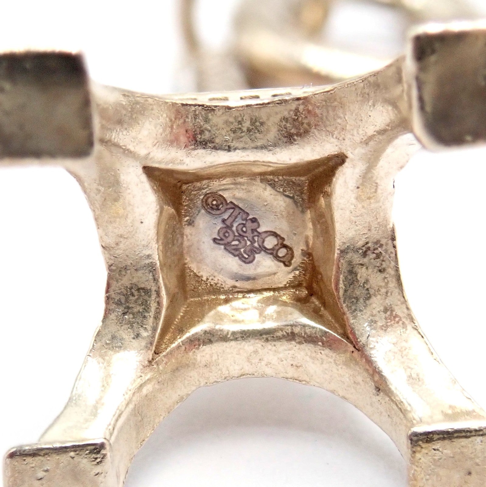 Tiffany & Co. Jewelry & Watches:Fine Jewelry:Bracelets & Charms Tiffany & Co. Silver Eiffel Tower Paris France Charm Pendant + Spring Ring Clasp