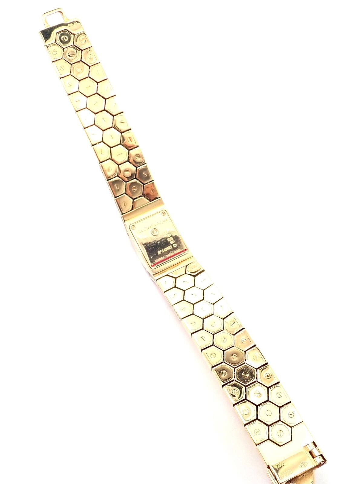 Van Cleef & Arpels Jewelry & Watches:Watches, Parts & Accessories:Watches:Wristwatches Authentic! Van Cleef & Arpels Ludo Swann 18k Yellow Gold Diamond Watch Papers