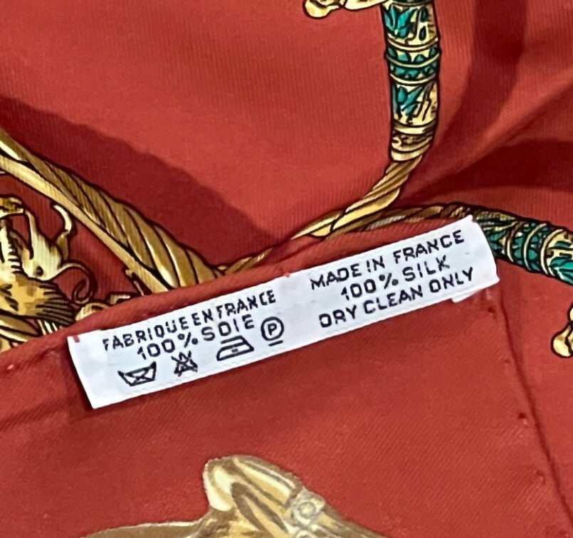 Authentic RARE! Hermes Les Cavaliers D'or Vintage 45cm Silk Scarf | Fortrove