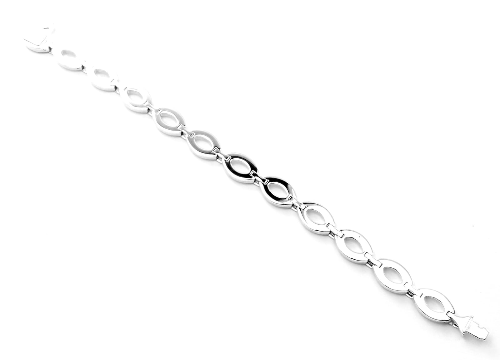 Cartier Jewelry & Watches:Fine Jewelry:Bracelets & Charms Rare! Authentic Cartier 18K White Gold Diamond Diadea Link Bracelet Certificate