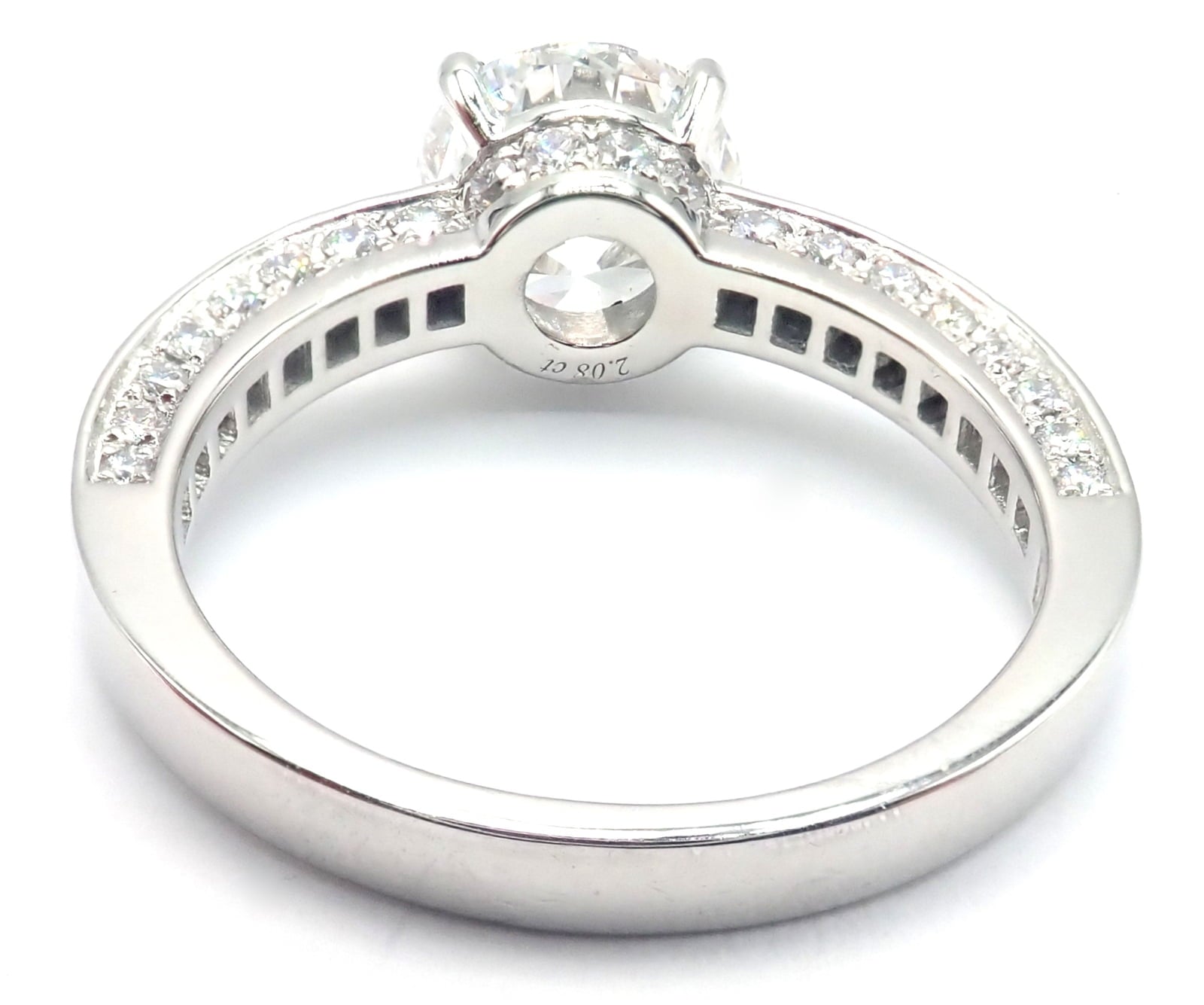 Bvlgari Jewelry & Watches:Fine Jewelry:Rings Authentic! Bulgari Bvlgari Platinum 4.04ct VS1 F Diamond Engagement Ring GIA