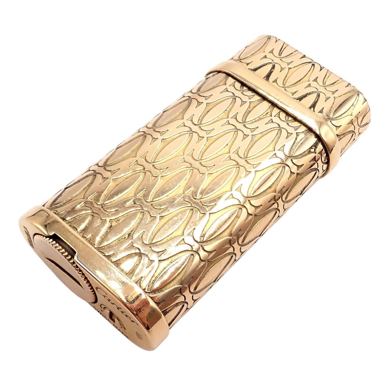 Vintage Cartier Pasha Rose Gold Tone Lighter | Fortrove
