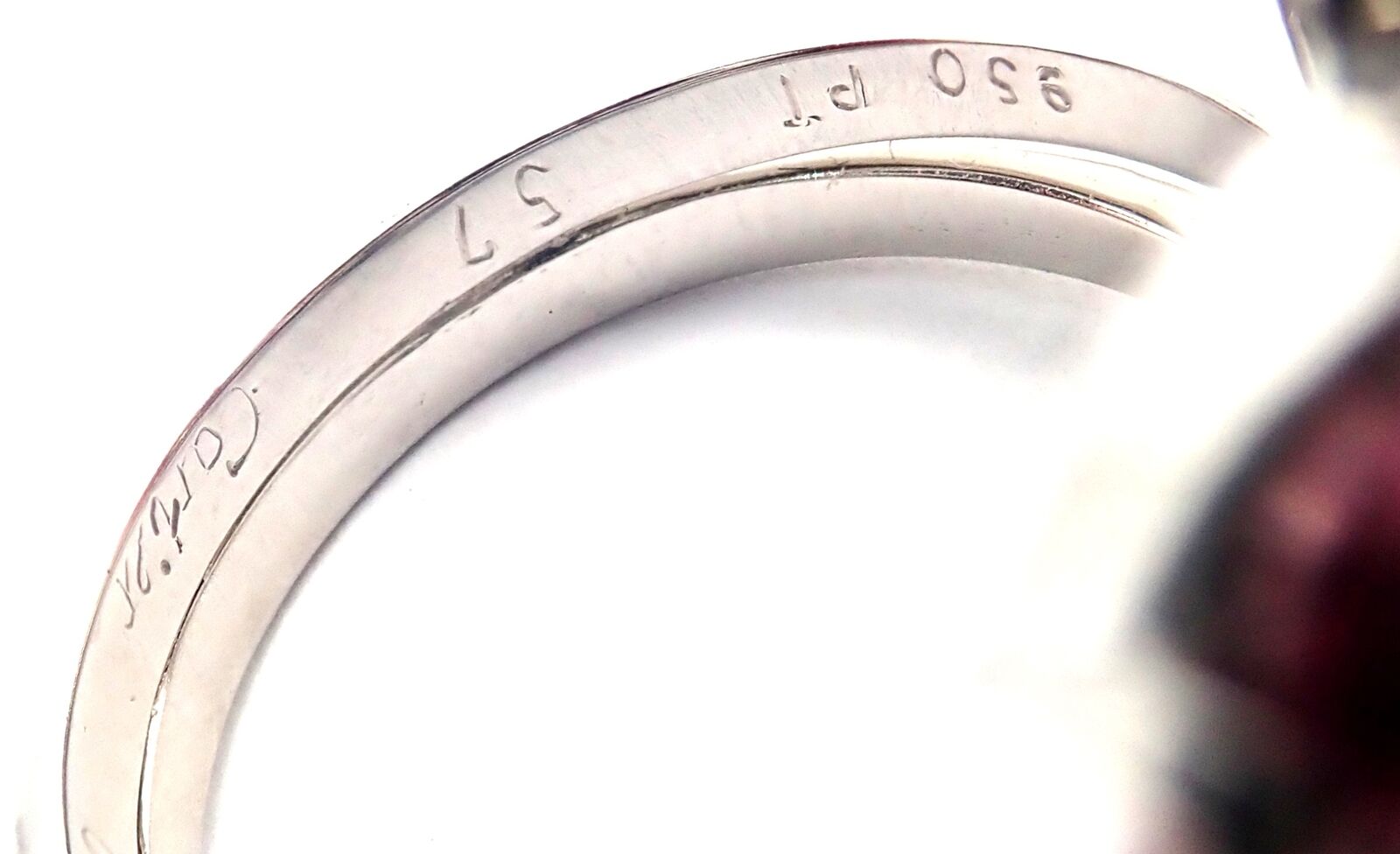 Authentic! Cartier Meli Melo Platinum Chalcedony Tourmaline Garnet Diamond Ring | Fortrove