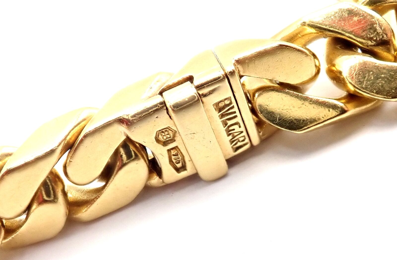 Rare! Bvlgari Bulgari 18k Yellow Gold Diamond Monete Antique Coin Link Necklace | Fortrove