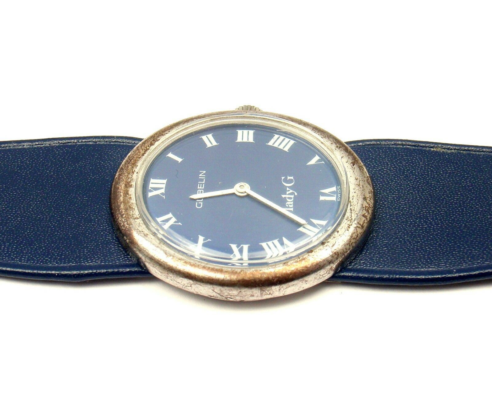 Gubelin Jewelry & Watches:Watches, Parts & Accessories:Watches:Wristwatches Rare! Vintage Sterling Silver Gubelin Lady G Manual Wind Ladies Watch