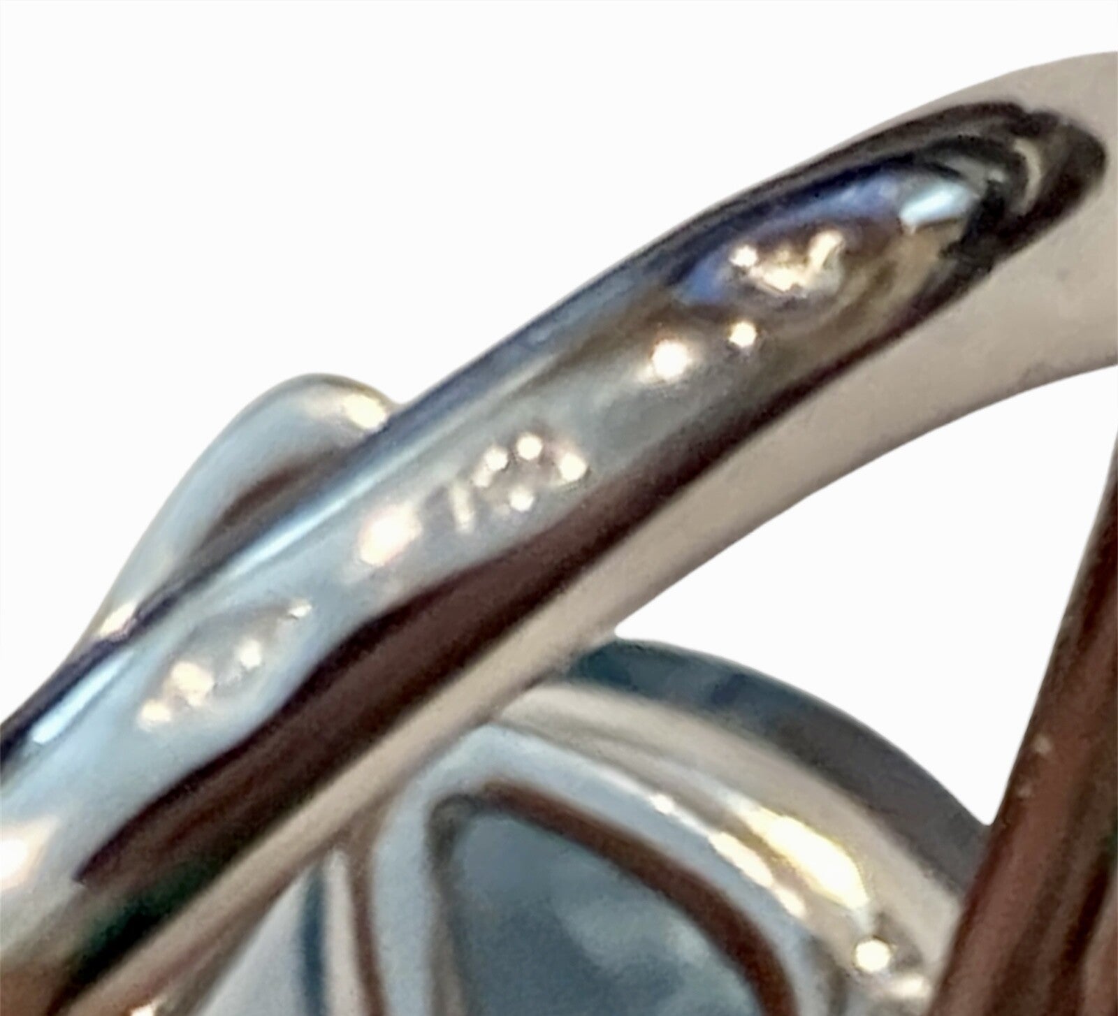 CHANEL Jewelry & Watches:Fine Jewelry:Rings Authentic! Chanel Comete Star 18k White Gold Diamond 2.25ct Aquamarine Ring