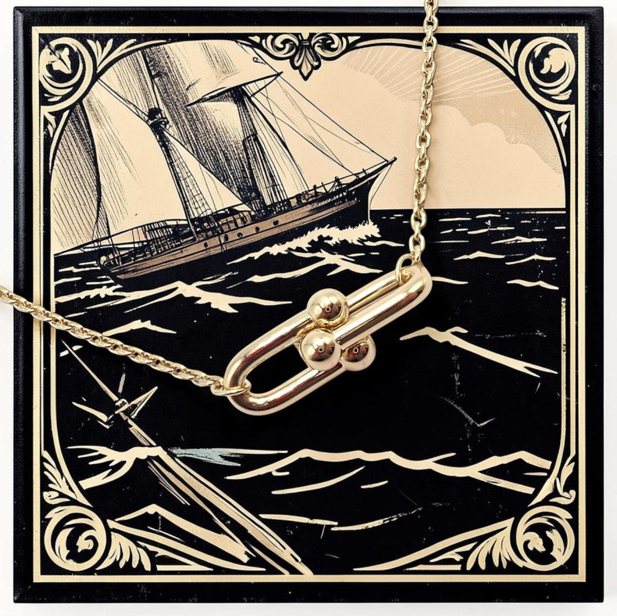 Tiffany & Co. Jewelry & Watches:Fine Jewelry:Necklaces & Pendants Authentic! Tiffany & Co 18k Yellow Gold Hardware Medium Pendant Chain Necklace