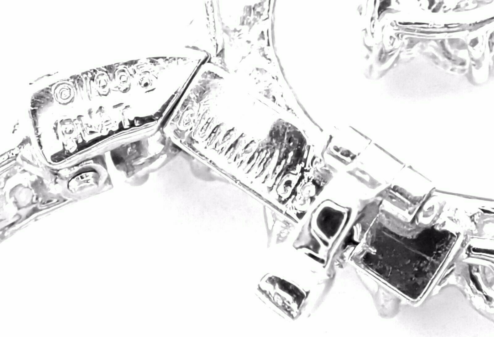 Rare! Authentic Angela Cummings Platinum 34ct Diamond Necklace 1995 | Fortrove