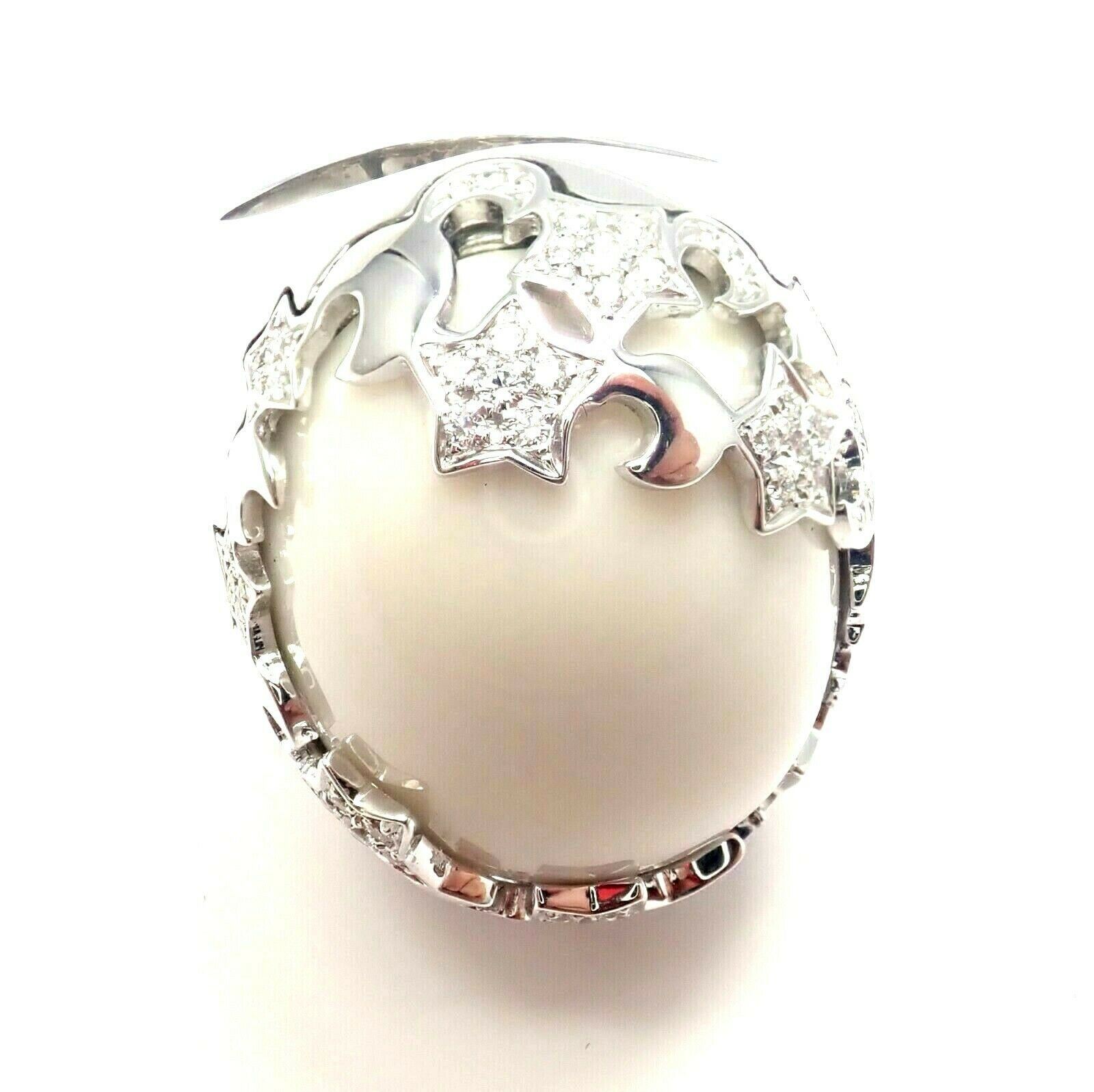 Pasquale Bruni Jewelry & Watches:Fine Jewelry:Rings Pasquale Bruni 18k White Gold .65ctw Diamond Cielo Stars Ring sz 12
