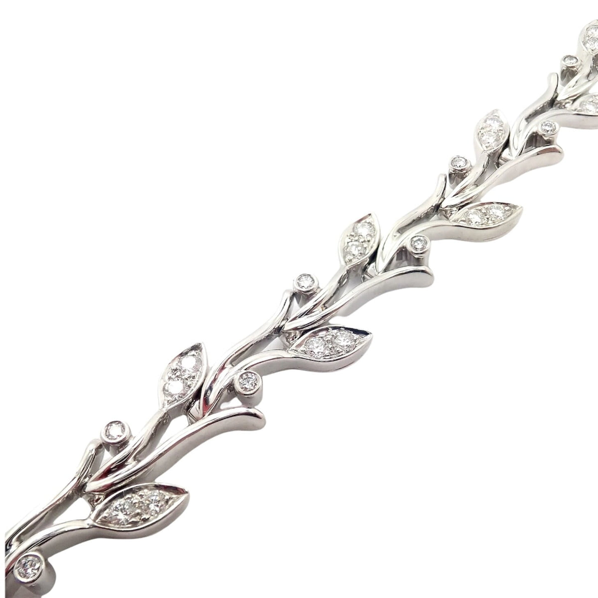 Tiffany & Co. Jewelry & Watches:Fine Jewelry:Bracelets & Charms Authentic! Tiffany & Co Platinum Diamond Garland Bracelet