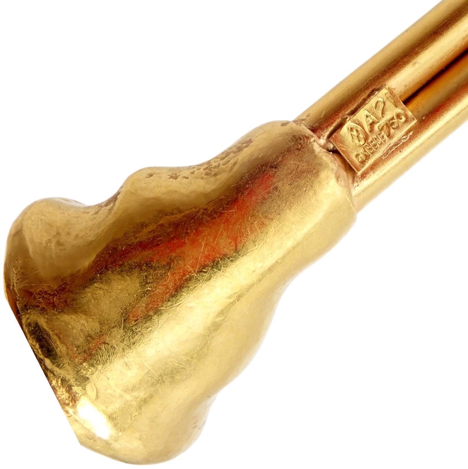 Vintage Estate Ilias Lalaounis 18k Yellow Gold Greek Spiral Collar Necklace | Fortrove