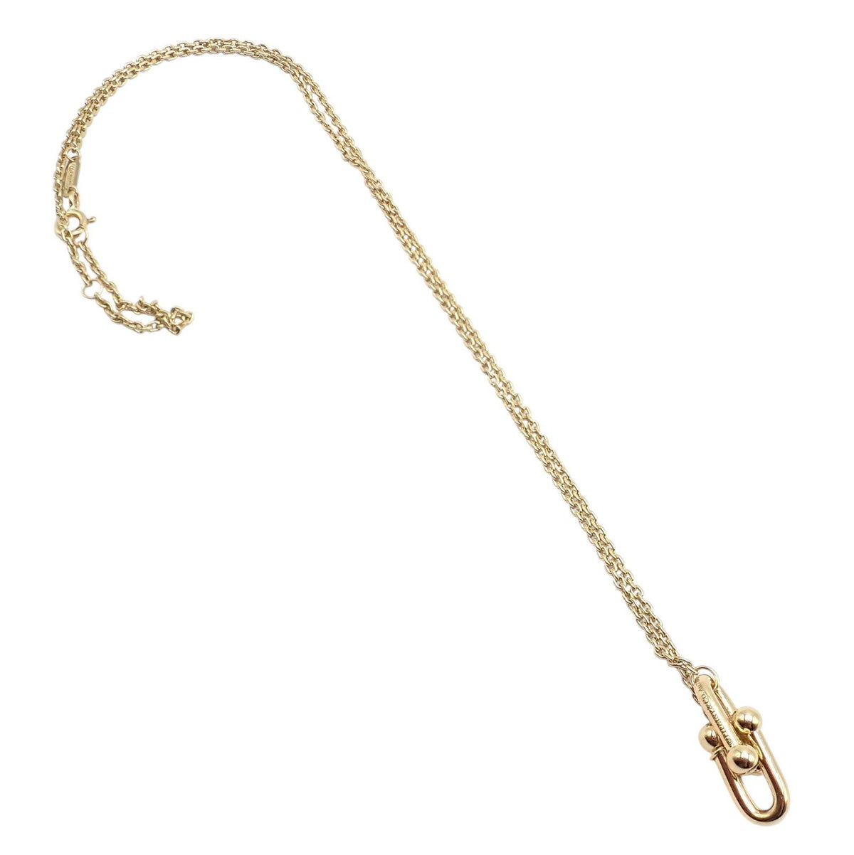 Tiffany & Co. Jewelry & Watches:Fine Jewelry:Necklaces & Pendants Authentic! Tiffany & Co 18k Yellow Gold Hardware Medium Pendant Chain Necklace