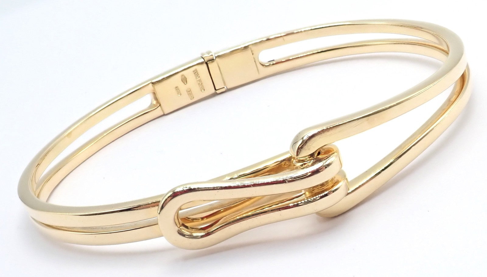 Rare! Authentic! Tom Ford 18k Yellow Gold Bangle Bracelet | Fortrove