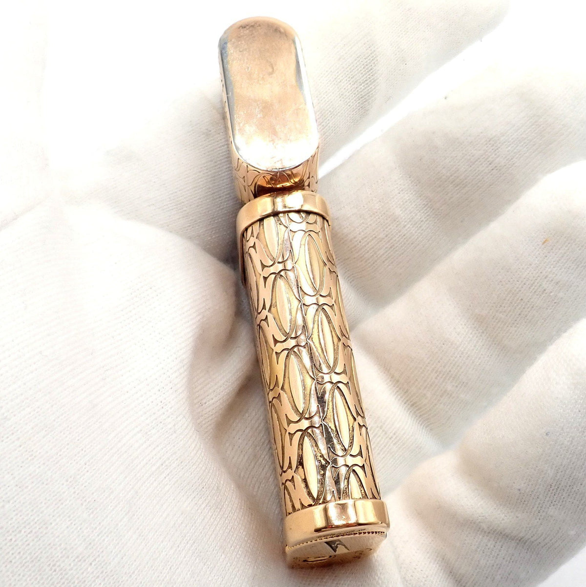 Cartier Collectibles:Tobacciana:Lighters:Other Collectible Lighters Vintage Cartier Pasha Rose Gold Tone Lighter