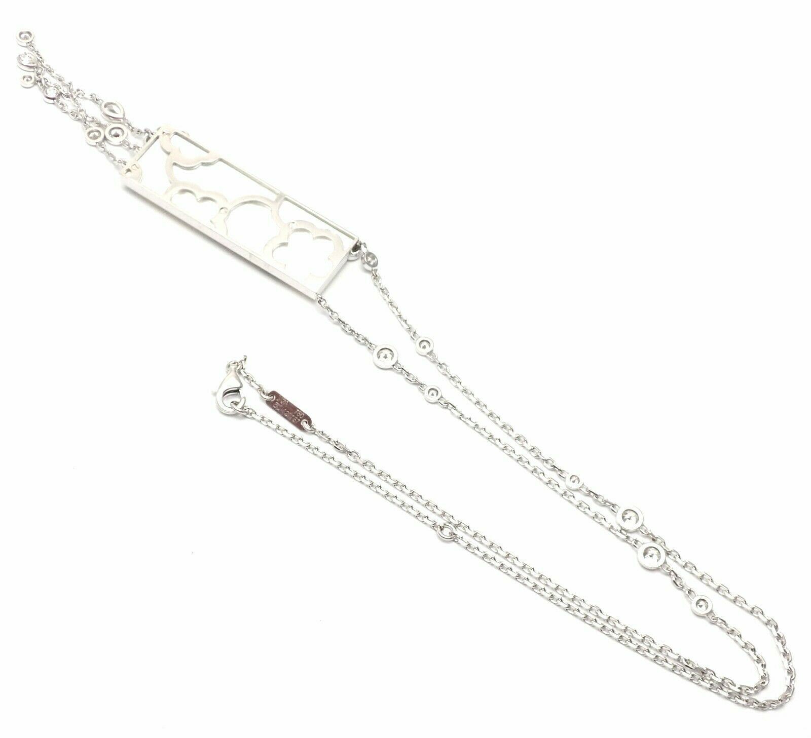 Van Cleef & Arpels Jewelry & Watches:Fine Jewelry:Necklaces & Pendants Authentic! Van Cleef & Arpels Miroir Des Eaux 18k Gold Diamond MOP Necklace