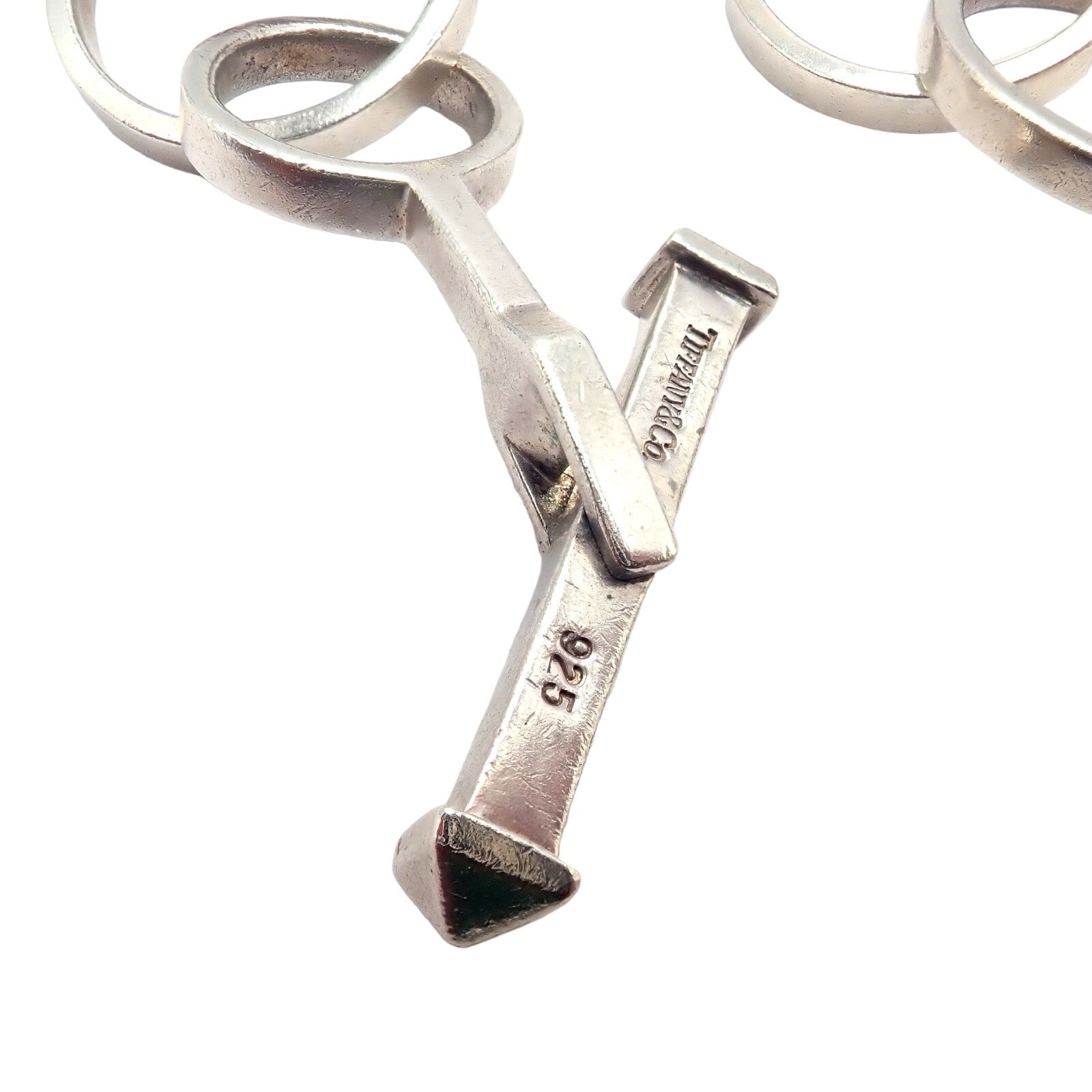 Rare! Tiffany & Co Picasso Sterling Silver Circle Link Long 34" Circle Necklace | Fortrove