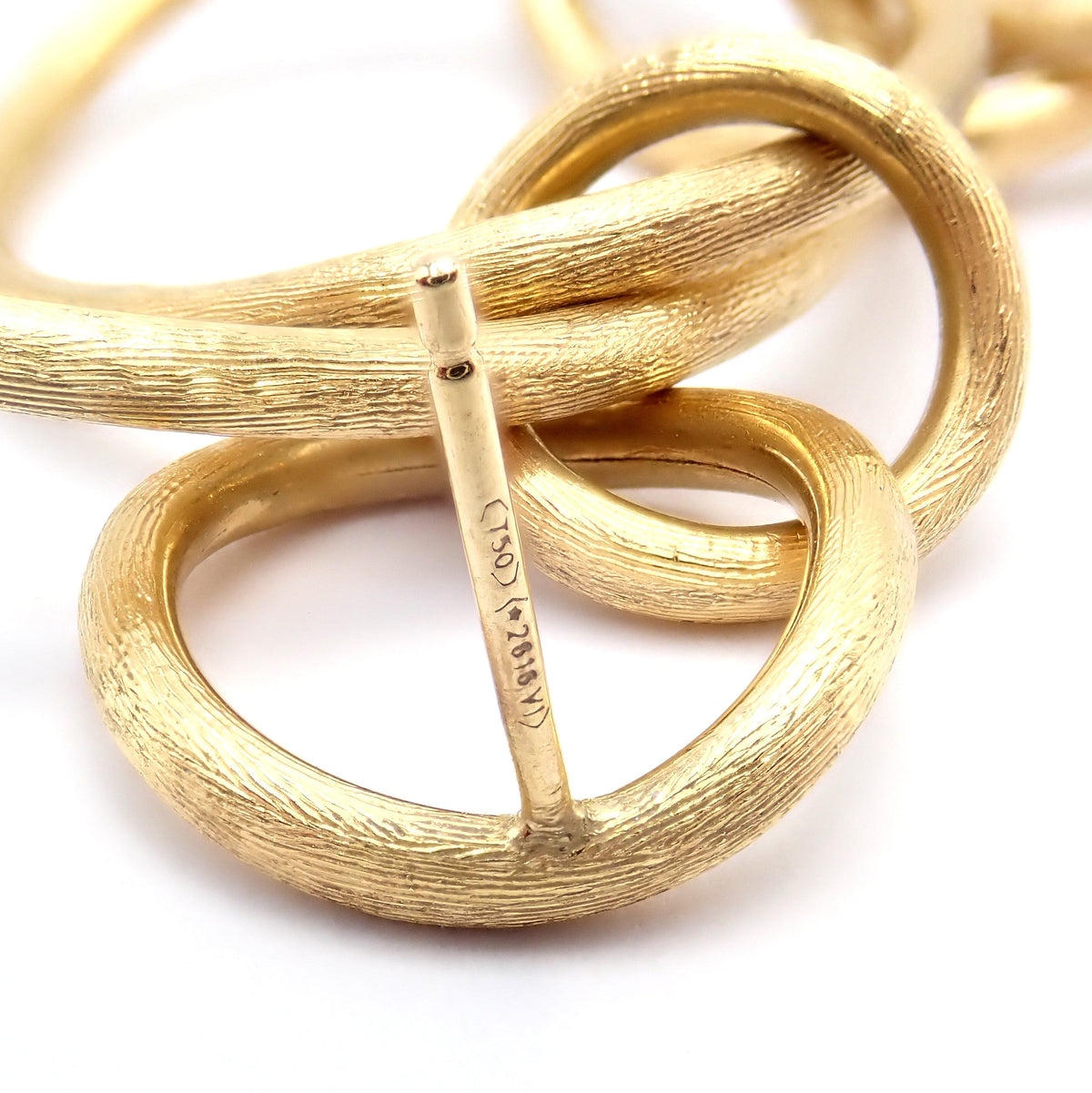 Marco Bicego Jewelry & Watches:Fine Jewelry:Earrings Authentic! Marco Bicego 18k Yellow Gold Large Jaipur Dangle Earrings