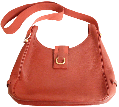 hermes red handbag