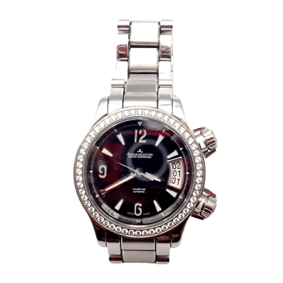 Jaeger LeCoultre Master Compressor Factory Diamond Automatic Watch +Extra Band | Fortrove