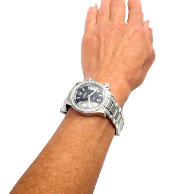 Jaeger LeCoultre Master Compressor Factory Diamond Automatic Watch +Extra Band | Fortrove