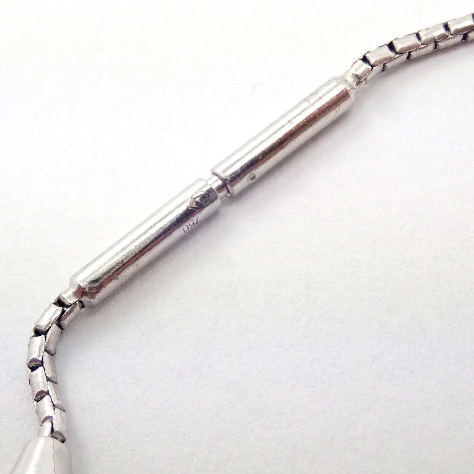 Rare Authentic H. Stern 18k White Gold Diamond Teardrop Bracelet | Fortrove