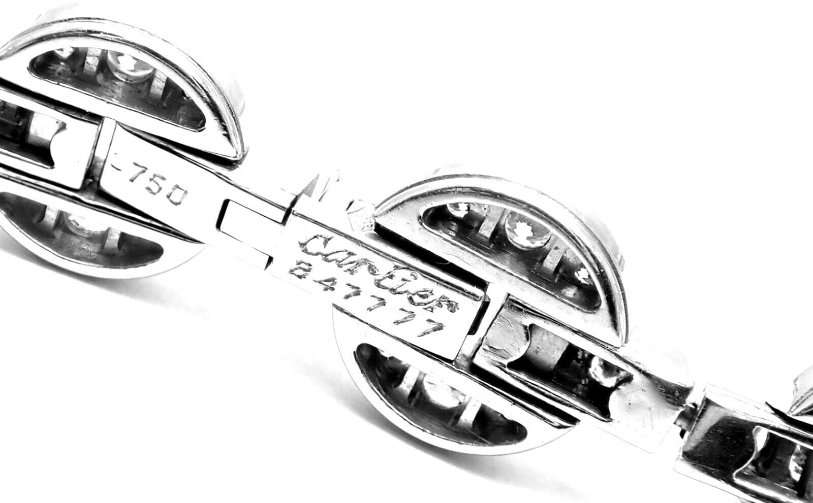 Rare! Authentic Cartier Orissa 18k White Gold Diamond Necklace Certificate Box | Fortrove