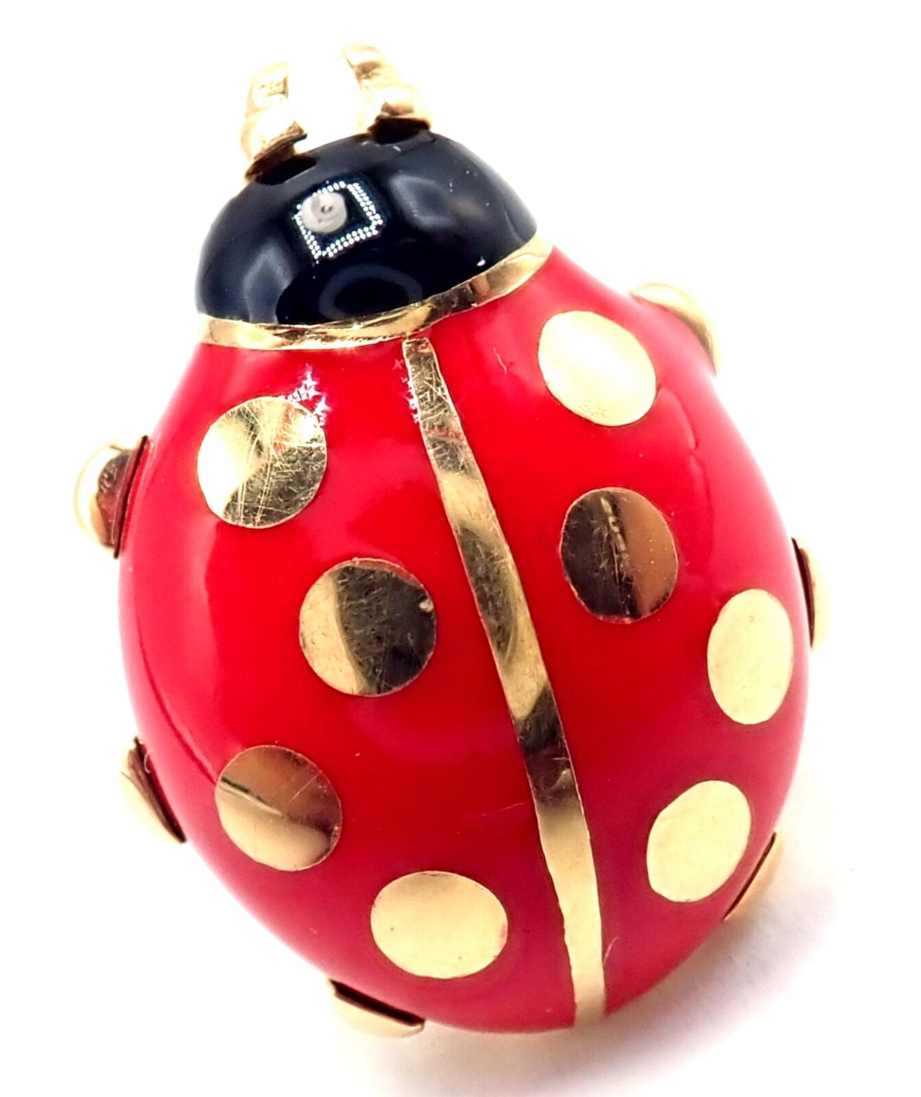 Vintage hot sale ladybug brooch