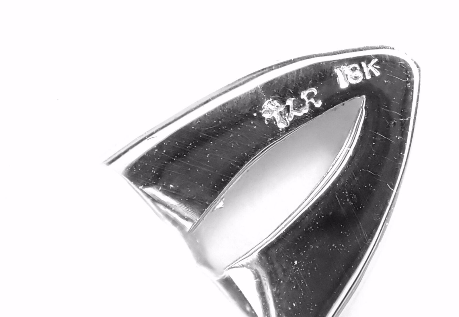 Authentic! Loree Rodkin 18k White Gold Diamond Fleur De Lis Ring Cert. | Fortrove