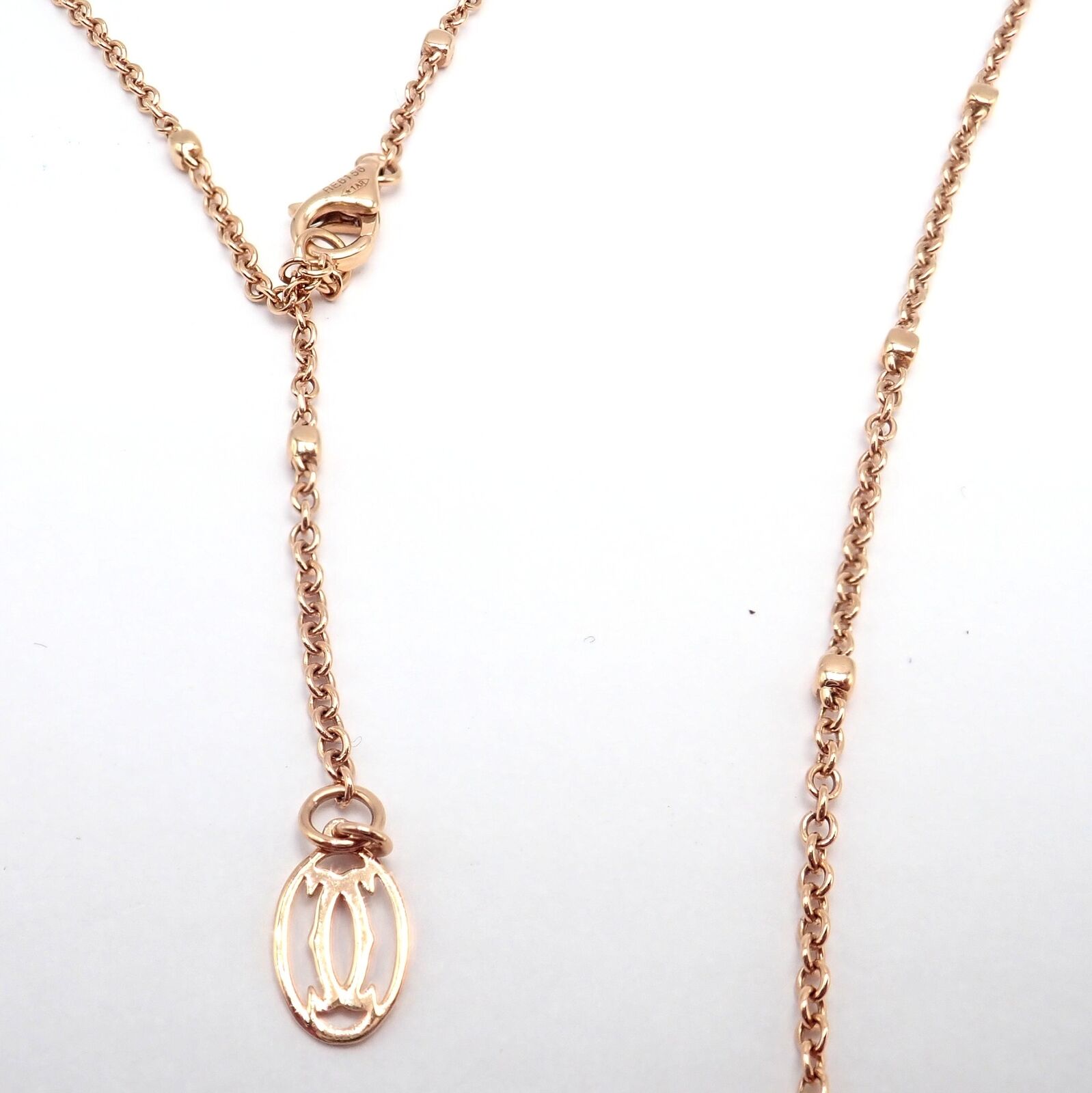 Authentic! Clash De Cartier 18k Rose Gold Large Necklace | Fortrove
