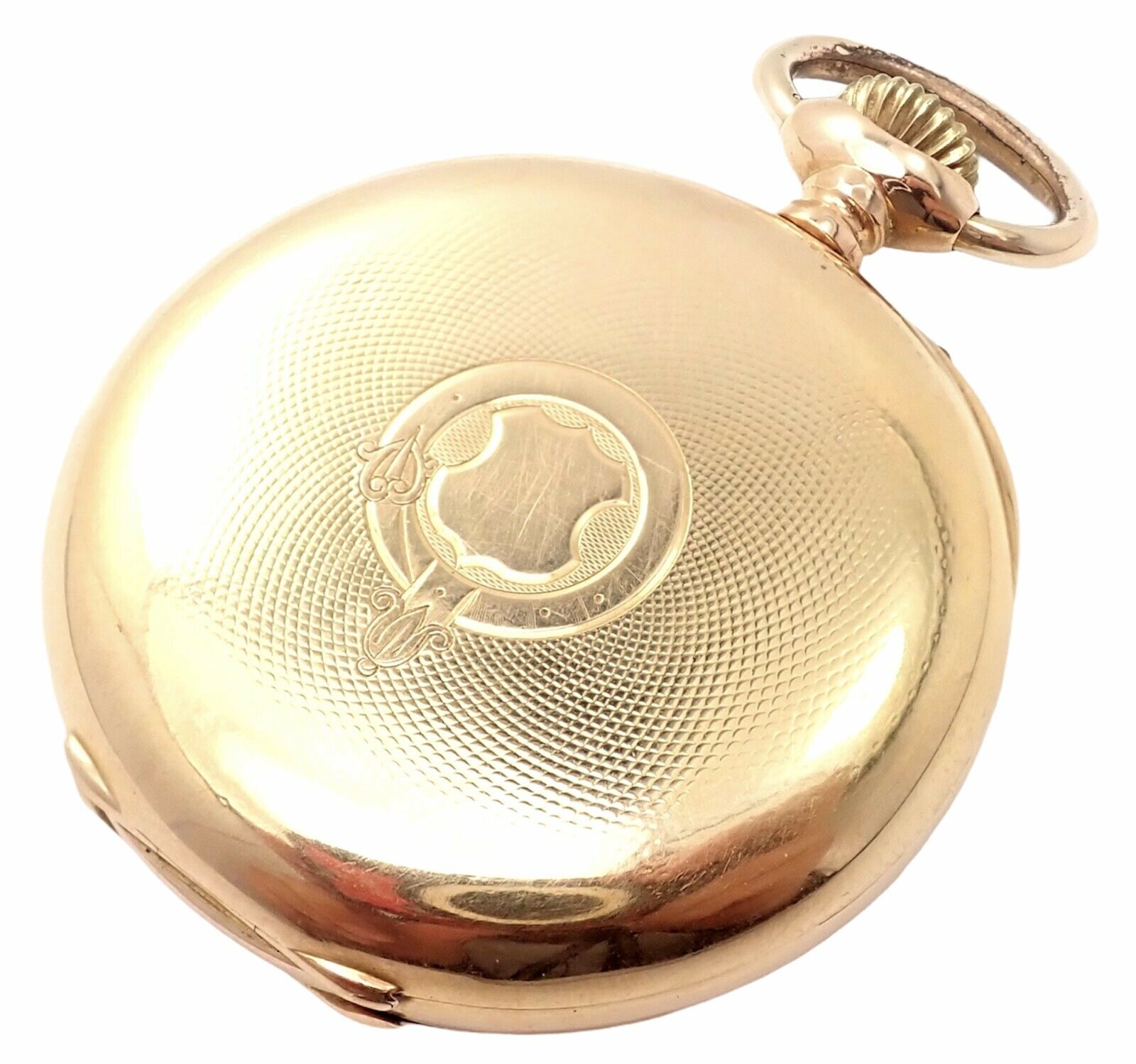 Rare! Patek Philippe 18k Yellow Gold Triple Signed 20s Pocket Watch c. 1890's | Fortrove