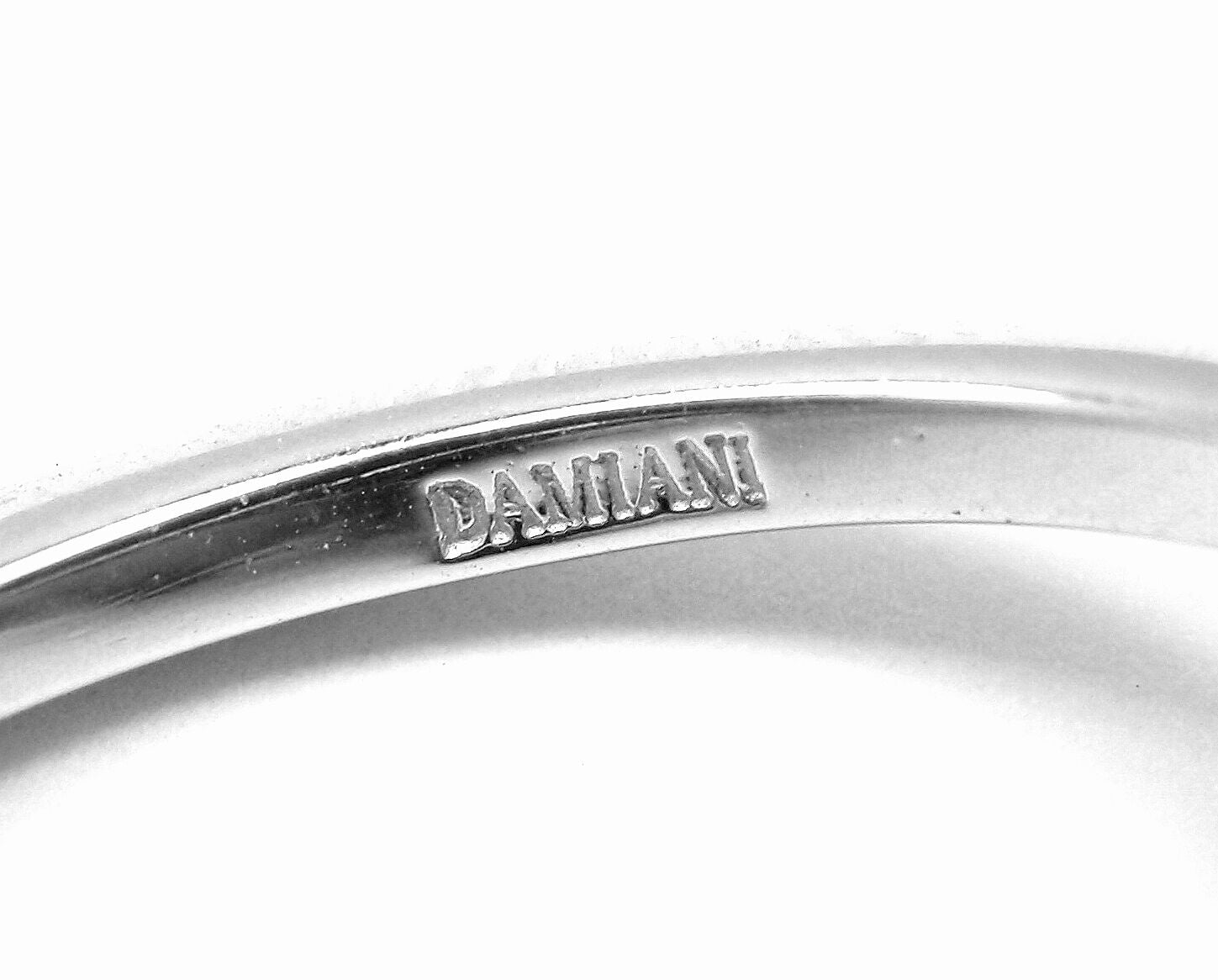 New! Authentic Damiani EDEN 18k White Gold Diamond Band Ring | Fortrove