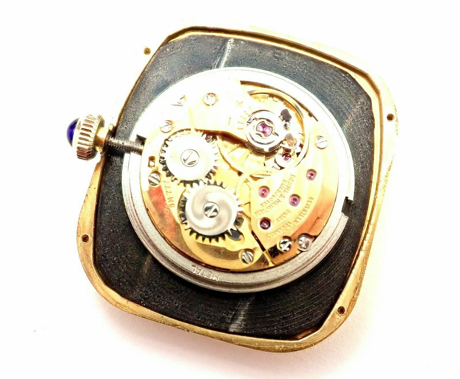 Authentic! Baume & Mercier 18k Yellow Gold Manual Wind Watch 38304 | Fortrove