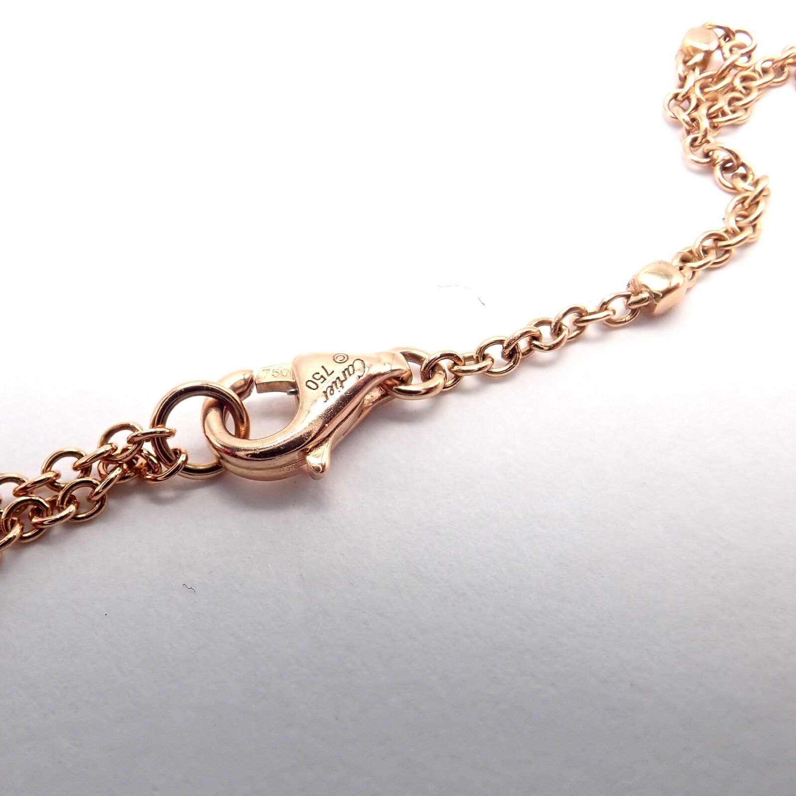 Authentic! Clash De Cartier 18k Rose Gold Large Necklace | Fortrove