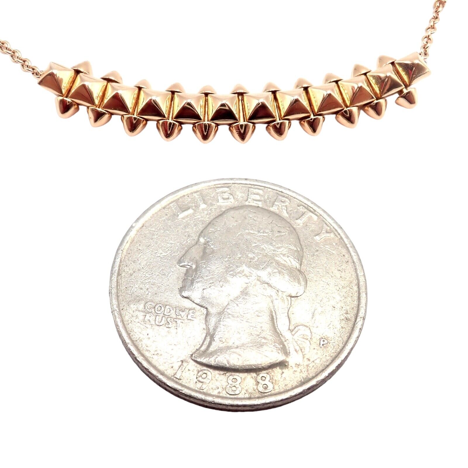 Cartier Jewelry & Watches:Fine Jewelry:Necklaces & Pendants Authentic! Clash De Cartier 18k Rose Gold Large Necklace