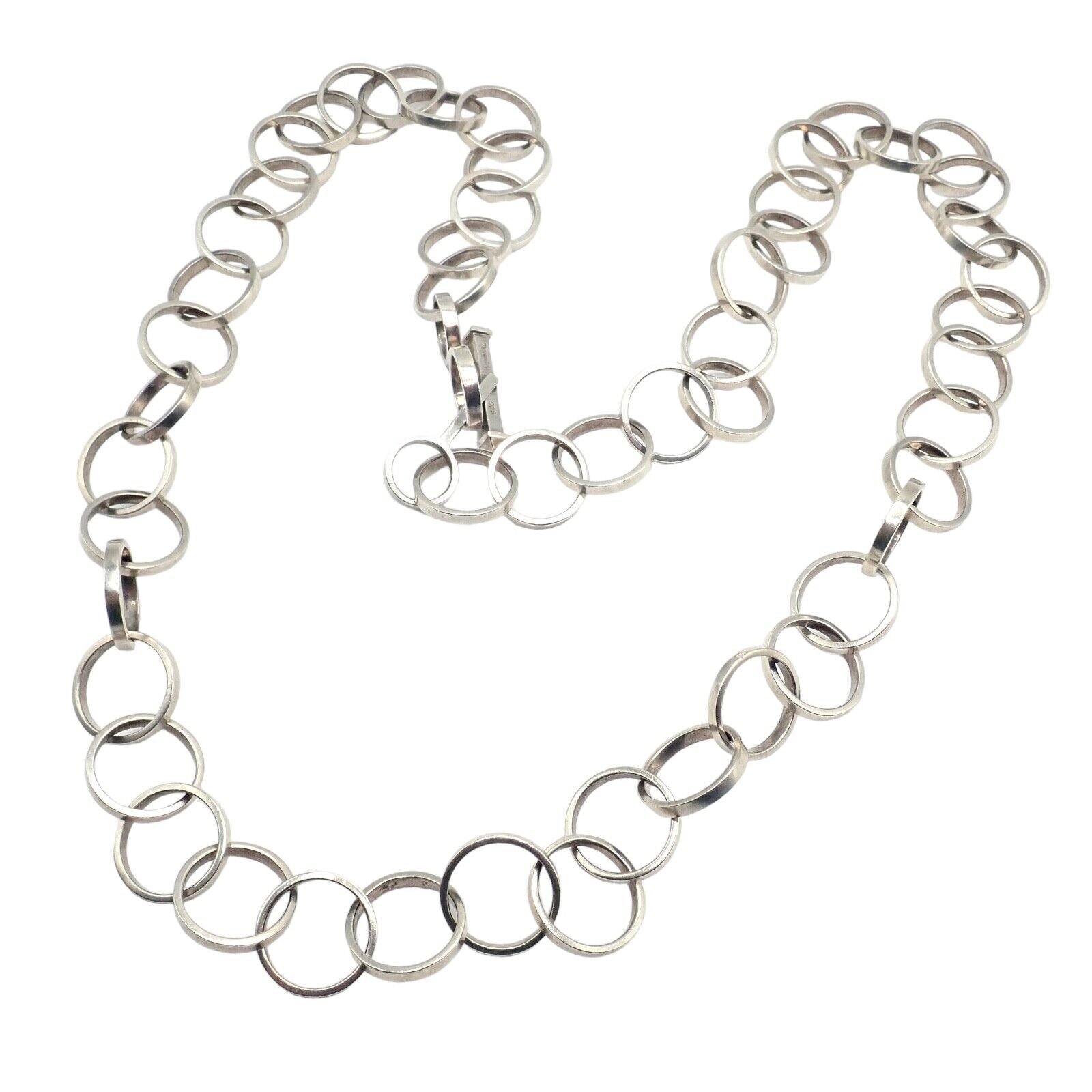 Tiffany & Co Extra Large Picasso Venezia Spiral Pendant Necklace