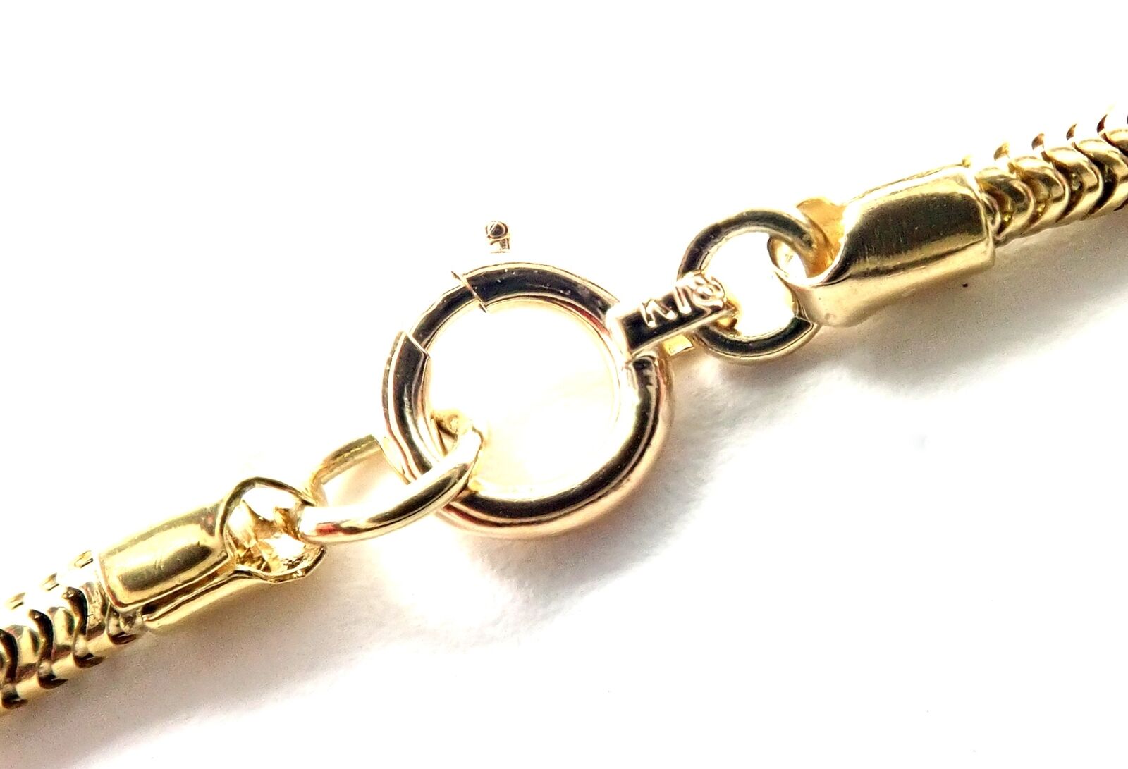 Authentic! Tiffany & Co Picasso 18k Yellow Gold Diamond Heart Pendant Necklace | Fortrove