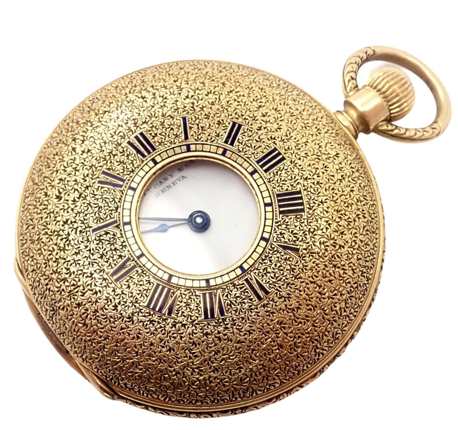 Vintage! Tiffany & Co. Geneva 18K Yellow Gold Ladies Pocket Watch 36Mm | Fortrove