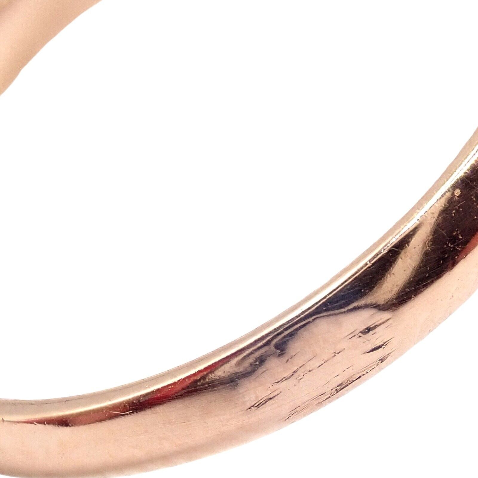 1930s Antique Vintage Estate 18k Rose Gold Old Miner Cut Diamond 3.80ctw Ring | Fortrove