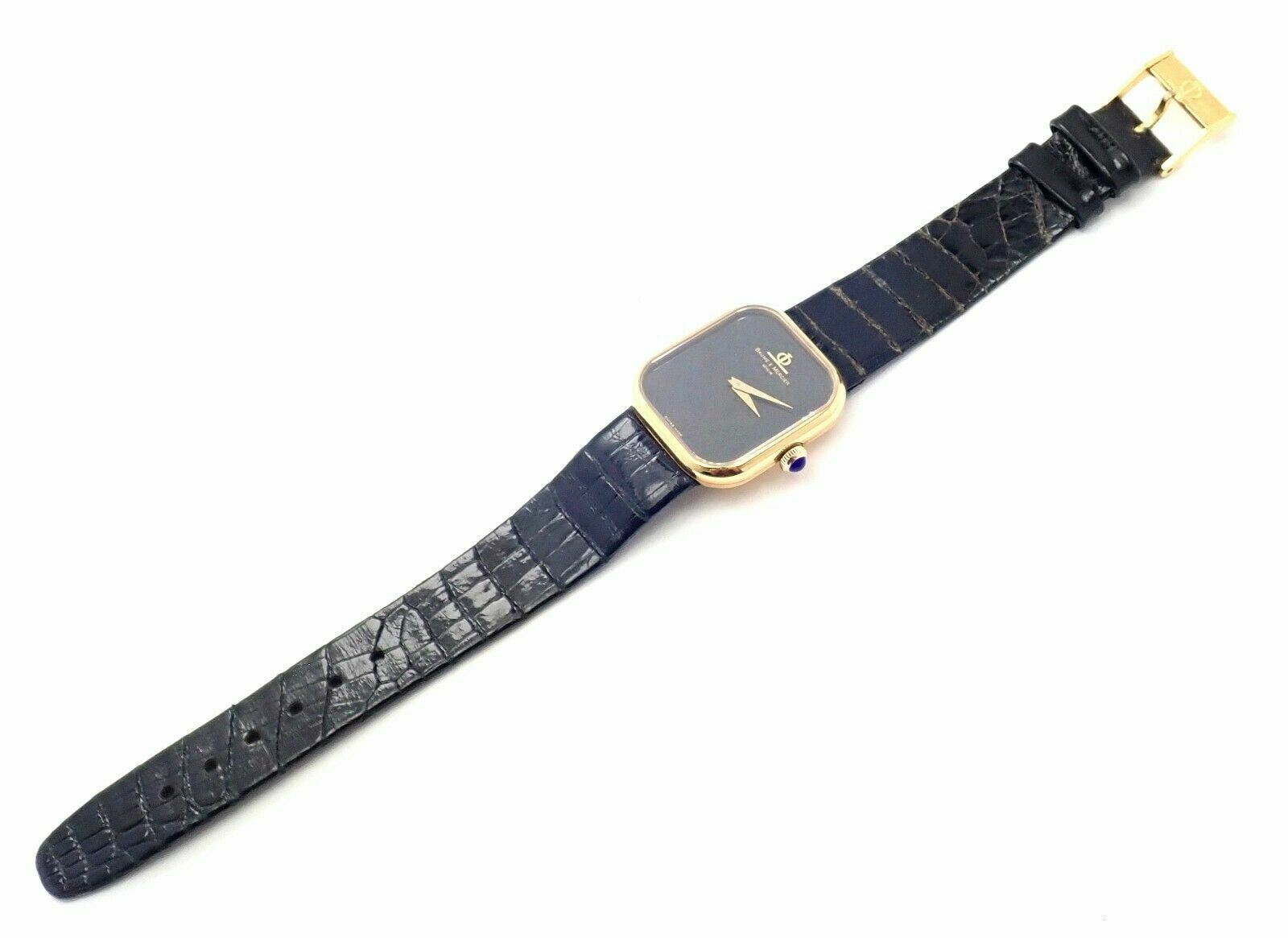 Authentic! Baume & Mercier 18k Yellow Gold Manual Wind Watch 38304 | Fortrove