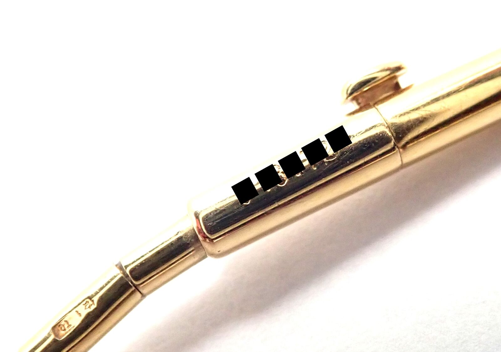 Authentic! Cartier 18k Yellow Gold Double C Apple Heart Pendant Chain Necklace | Fortrove