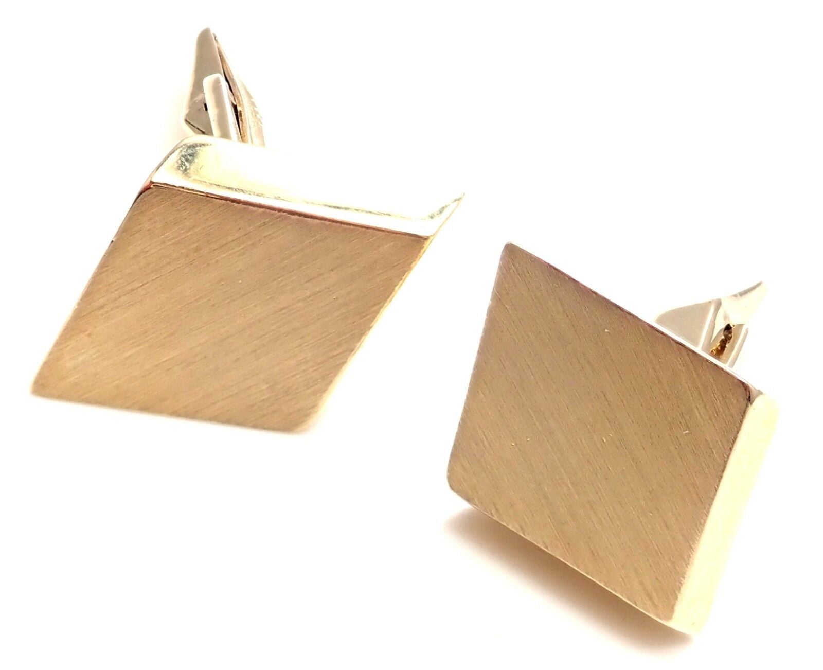 Rare! Authentic Vintage Tiffany & Co 14k Yellow Gold Cufflinks | Fortrove