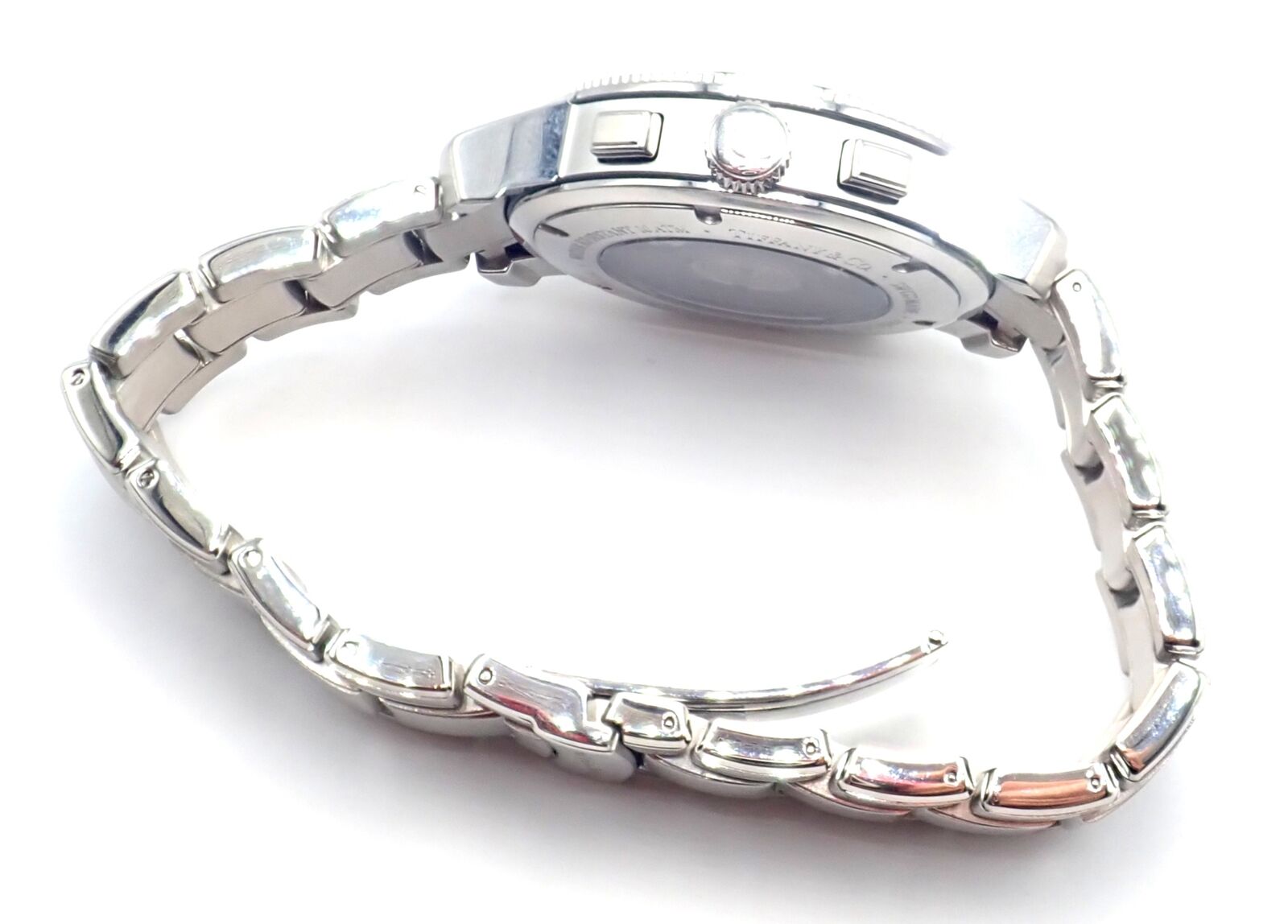 Authentic! Tiffany & Co Mark T-57 Stainless Steel Chronograph Automatic Watch | Fortrove