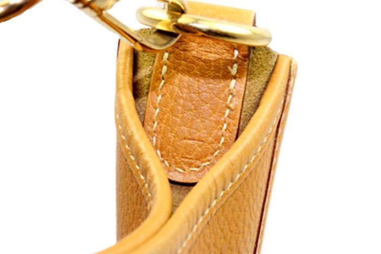 Authentic! Hermes Evelyne Natural Tan Clemence Leather GM Handbag Purse | Fortrove