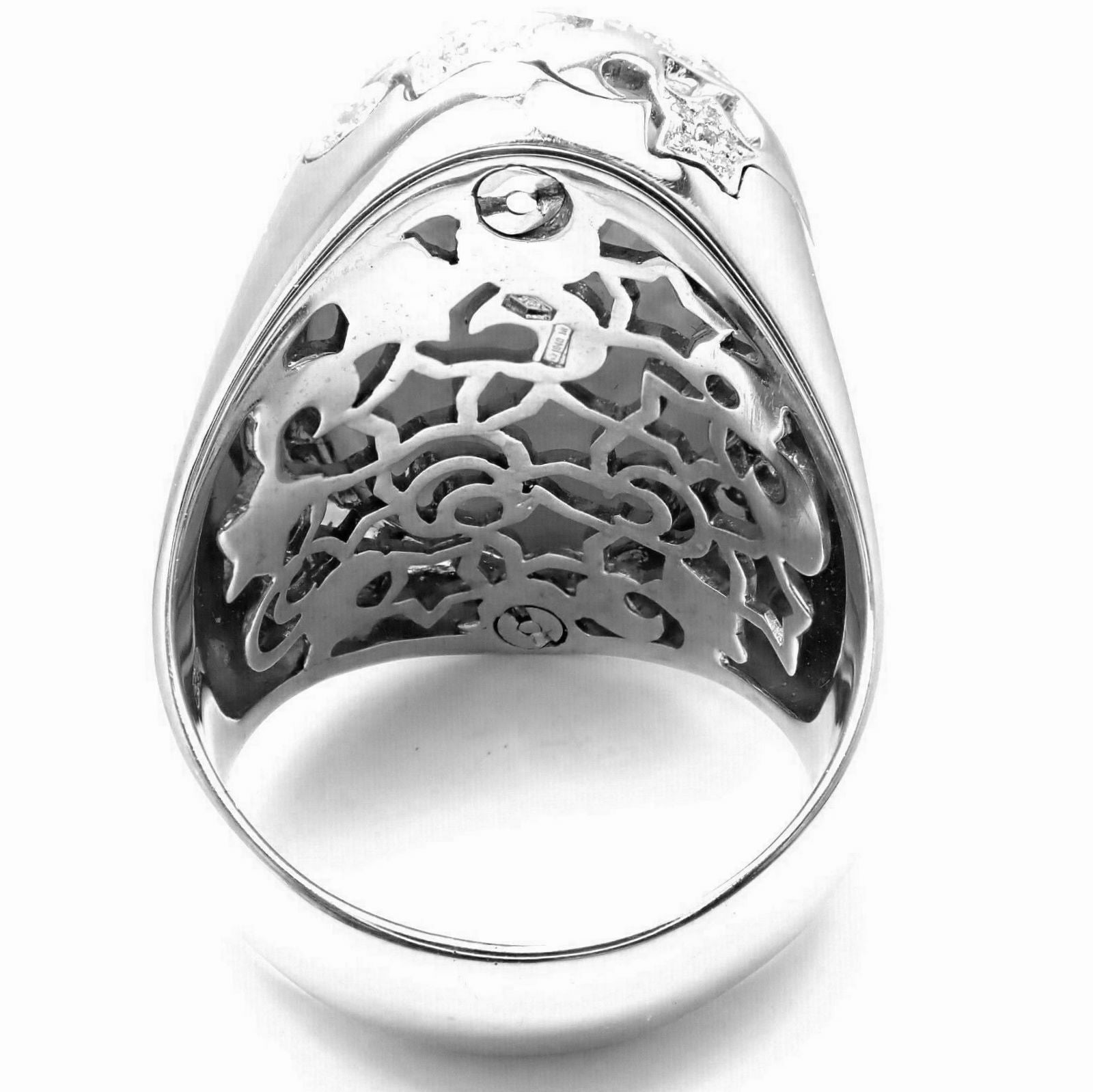 Pasquale Bruni 18k White Gold .65ctw Diamond Cielo Stars Ring sz 12 | Fortrove